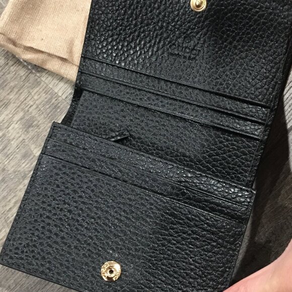 GG Marmont Bi-colour Card Case Wallet - Picture 6 of 10